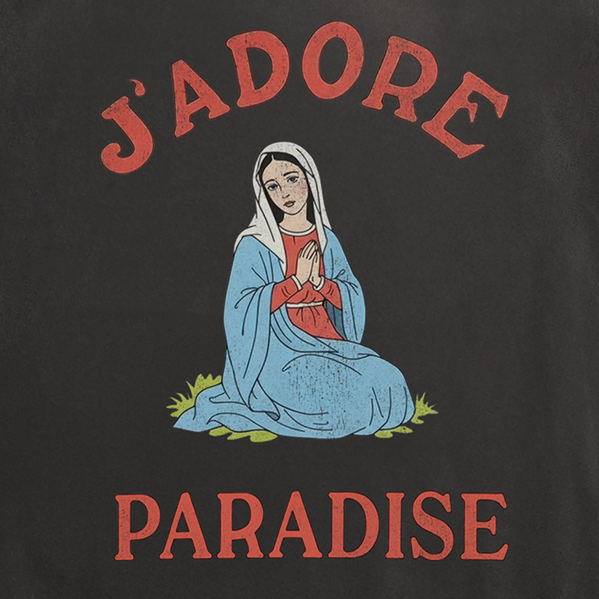 Paradise NYC J'Adore Paradise T-Shirt Vintage Black