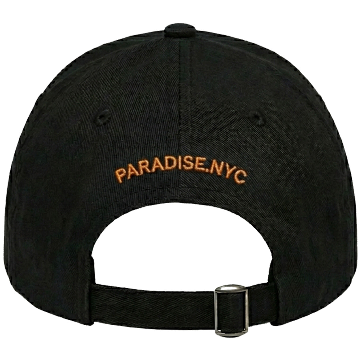 Paradise NYC The Path Embroidered Dad Hat Black