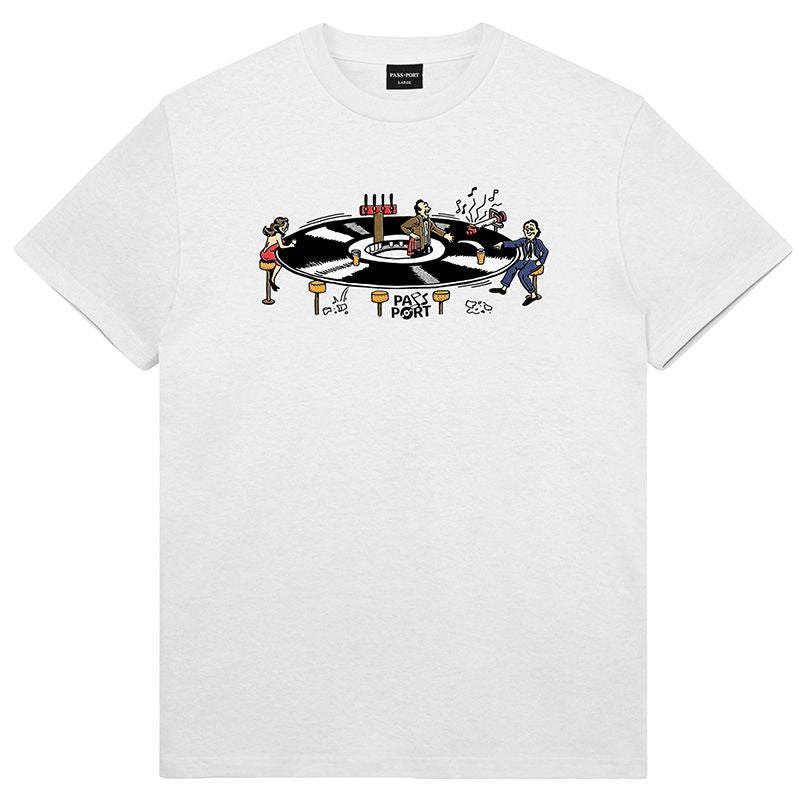Pass-Port Lazy Susan T-Shirt White