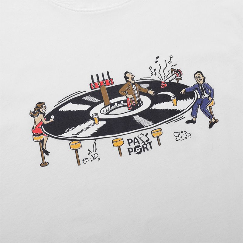 Pass-Port Lazy Susan T-Shirt White