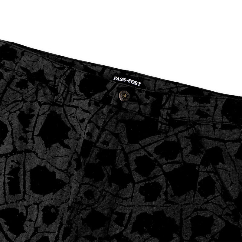 Pass Port Weathered Workers Club Classic Jean Black