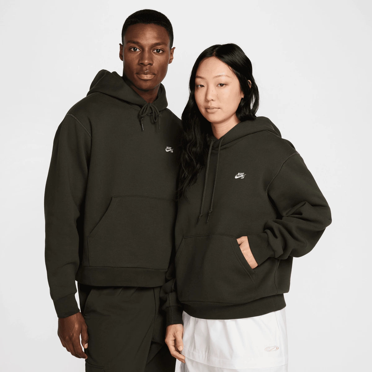 Nike SB Hooded Sweater Sequoia/White