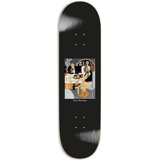 Polar Aaron Herrington Tea Riders Skateboard Deck Black 8.375