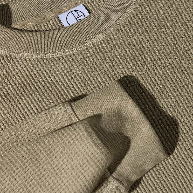Polar Dylan Longsleeve T-Shirt Khaki Green/Taupe