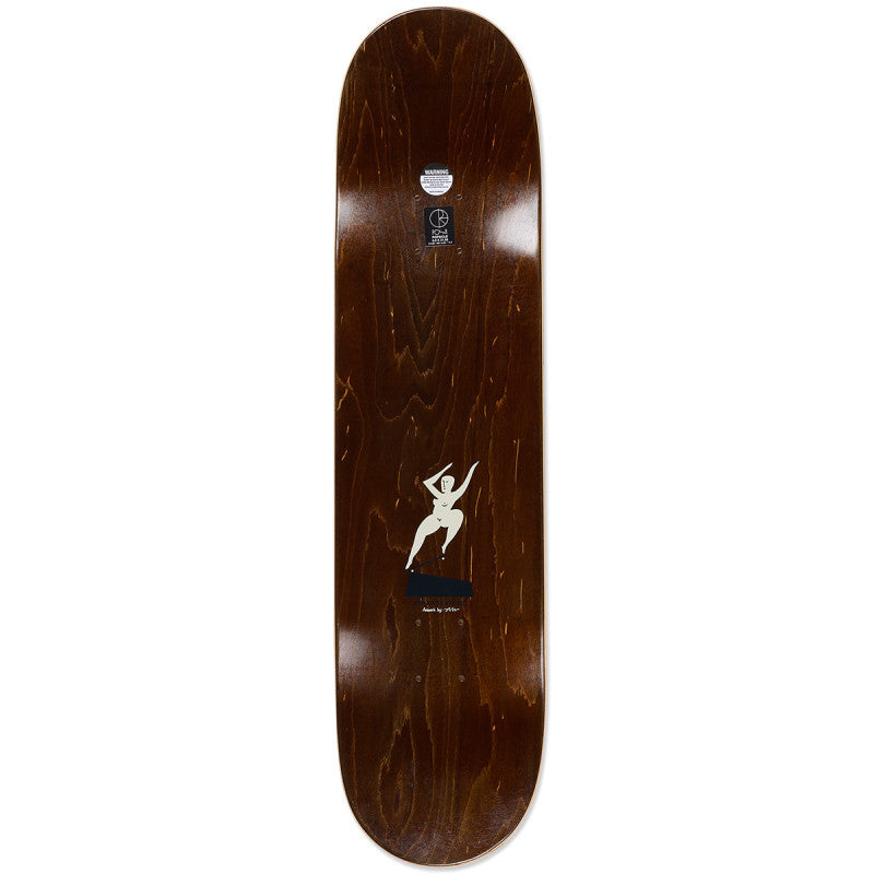 Polar Emile Laurent Crooks Skateboard Deck Blue Short Shape 8.5