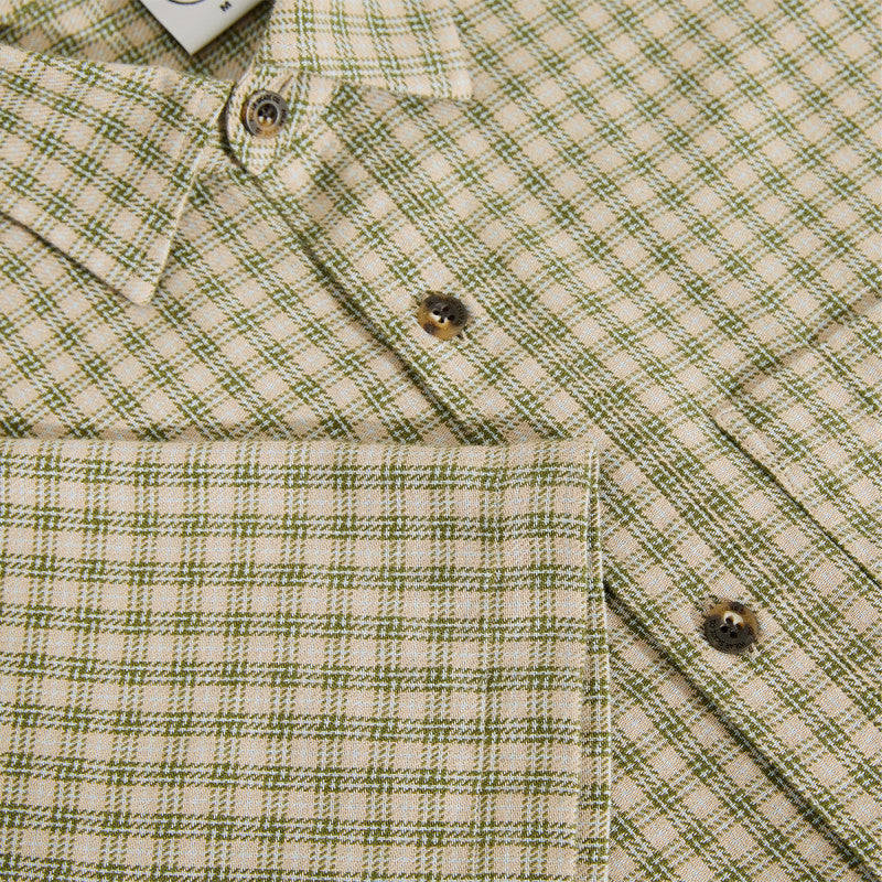 Polar Mitchell Shirt Beige/Green