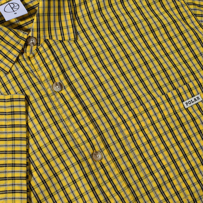 Polar Mitchell Shirt Lemon/Black