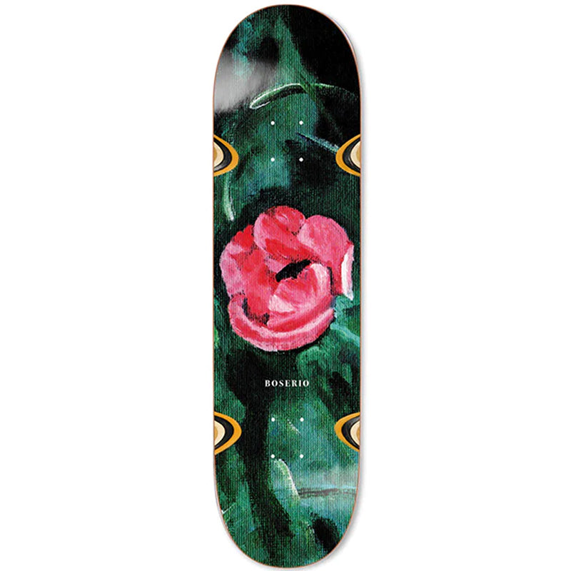 Polar Nick Boserio Amaryllis Wheel Wells Skateboard Deck Green 8.5