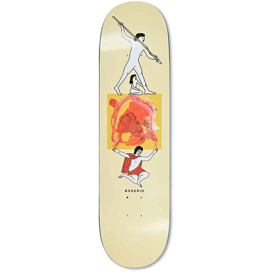 Polar Nick Boserio Family Skateboard Deck Cream 8.375