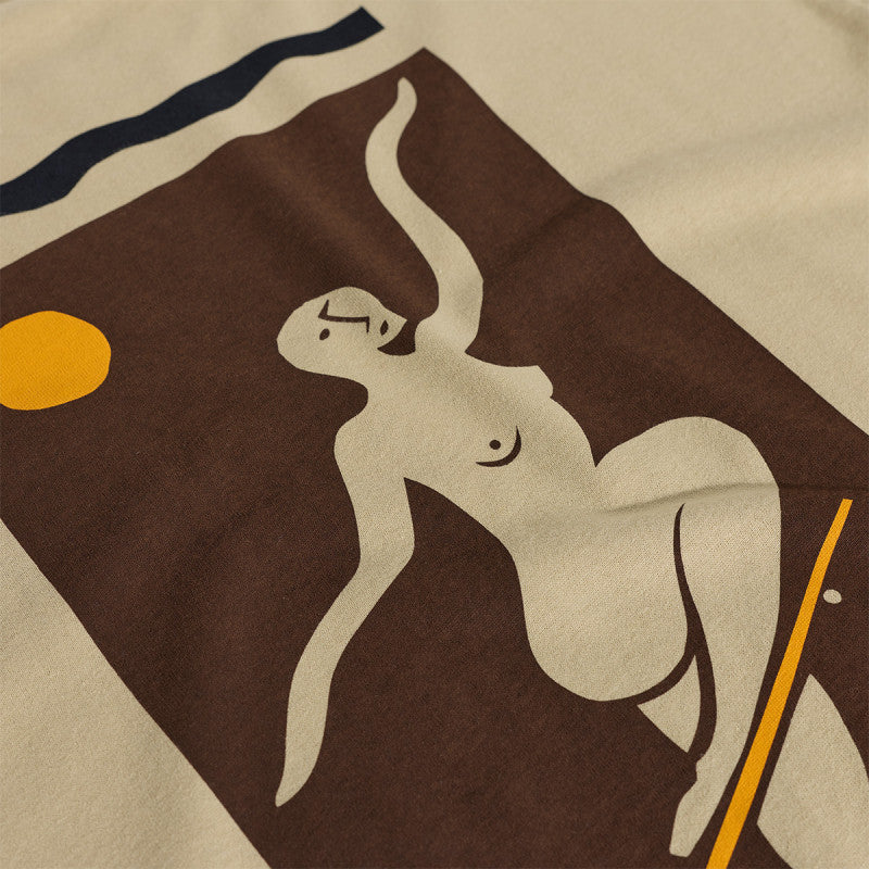 Polar No Complies Forever T-shirt Sand