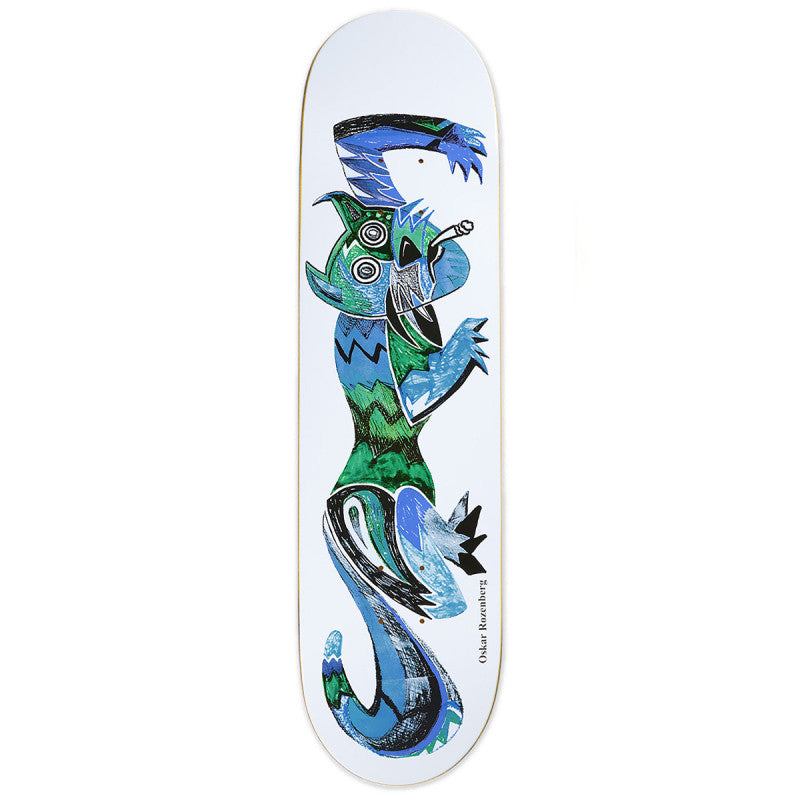 Polar Oskar Rozenberg Trippin Skateboard Deck Cream 8.125