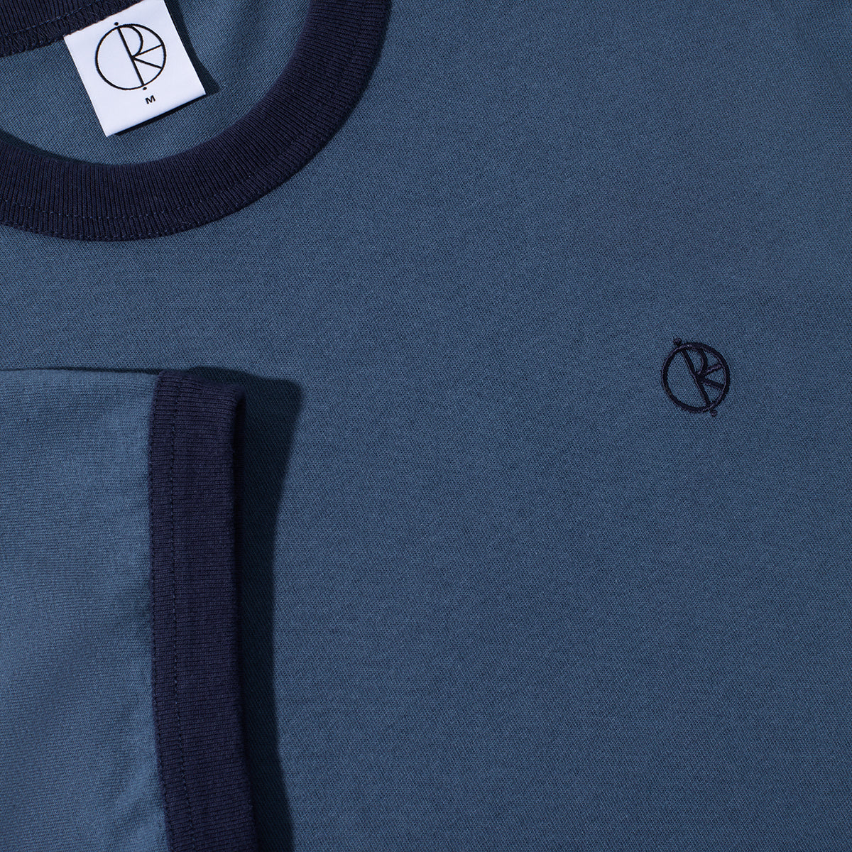 Polar Ringer T-shirt Grey Blue/Dark Blue