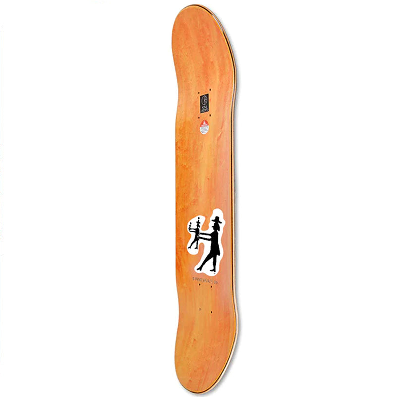 Polar Shin Sanbongi Contact Skateboard Deck White 8.25