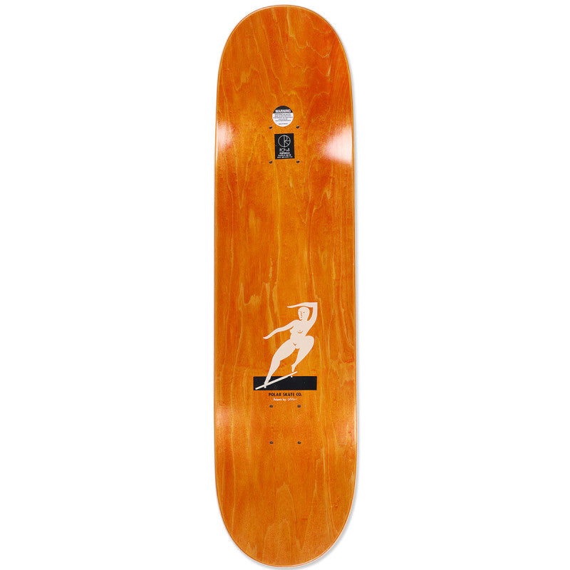 Polar Team Bs Smith Skateboard Deck Cream 8.375