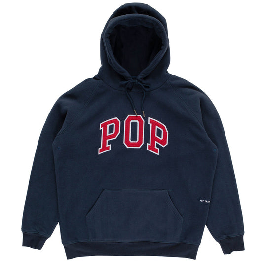 POP Arch Hooded Sweater Navy