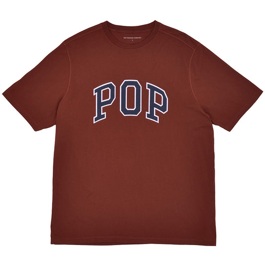 POP Arch T-Shirt Fired Brick/Navy
