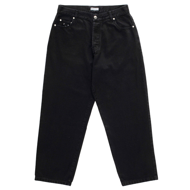 POP DRS Denim Arch Pants Rinsed Black