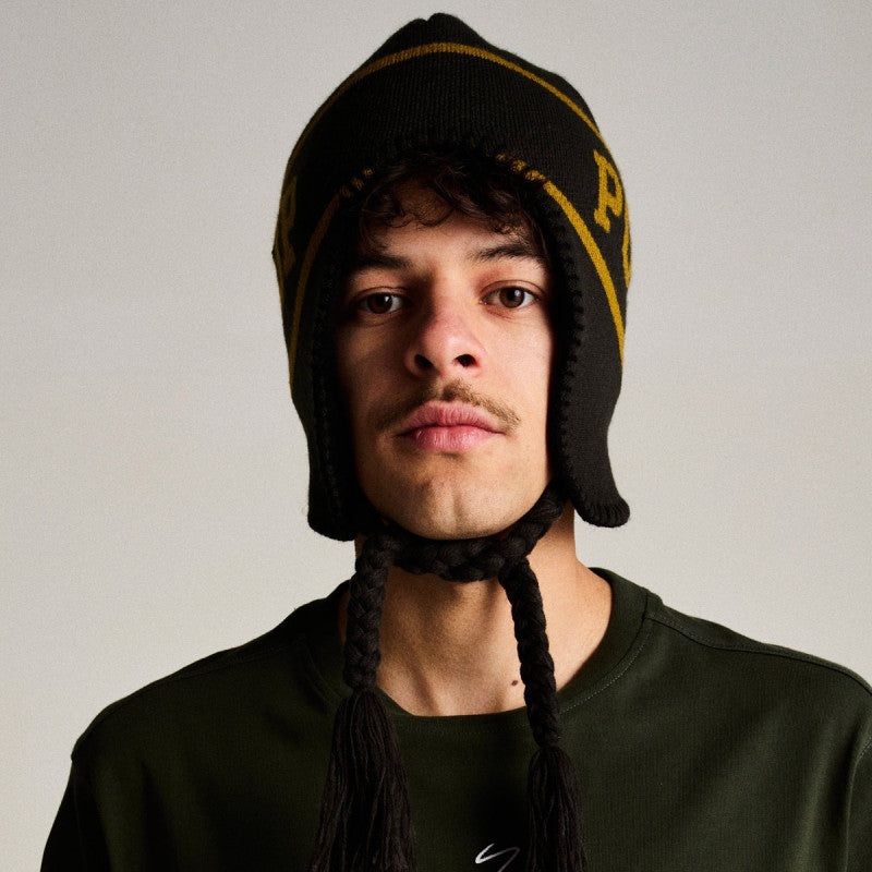 POP Earflap Beanie Duffel Green/Olive