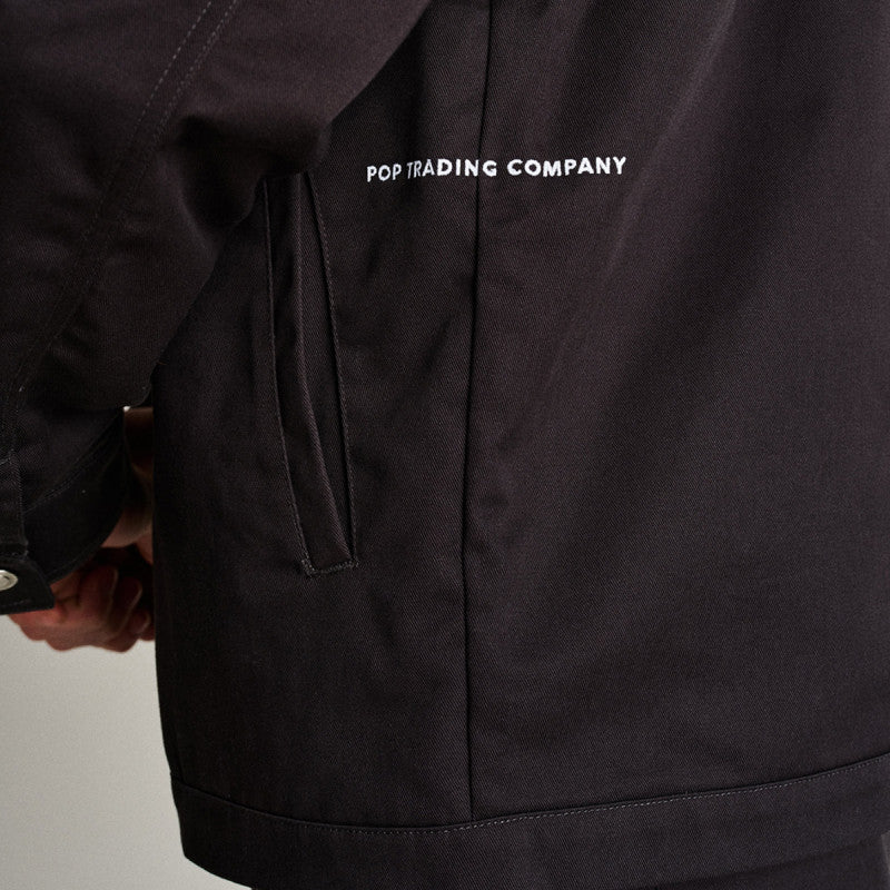 POP Full Zip Worker Jacket Anthracite