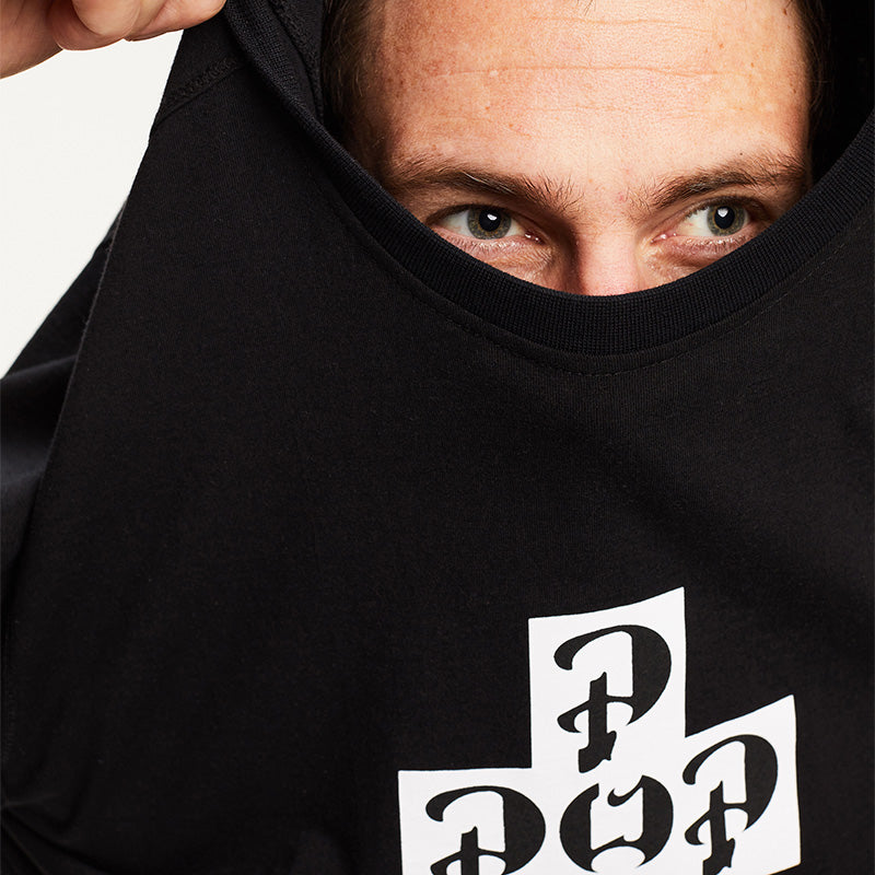 POP Godtown T-Shirt Black