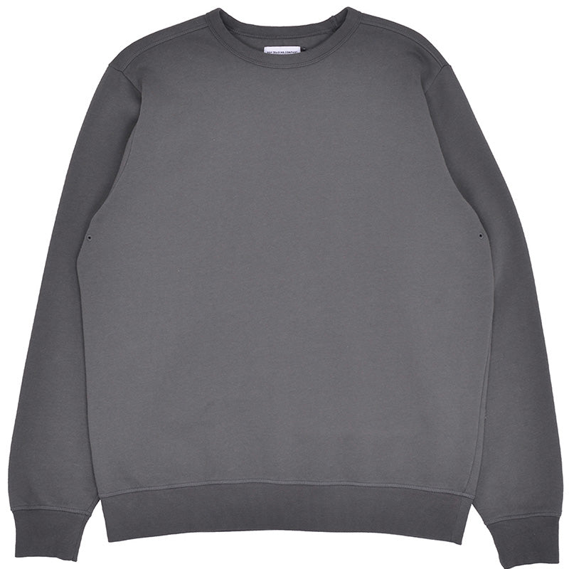 POP Logo Crewneck Sweater Charcoal/Cress Green