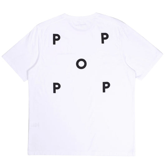 POP Logo T-Shirt White/Black