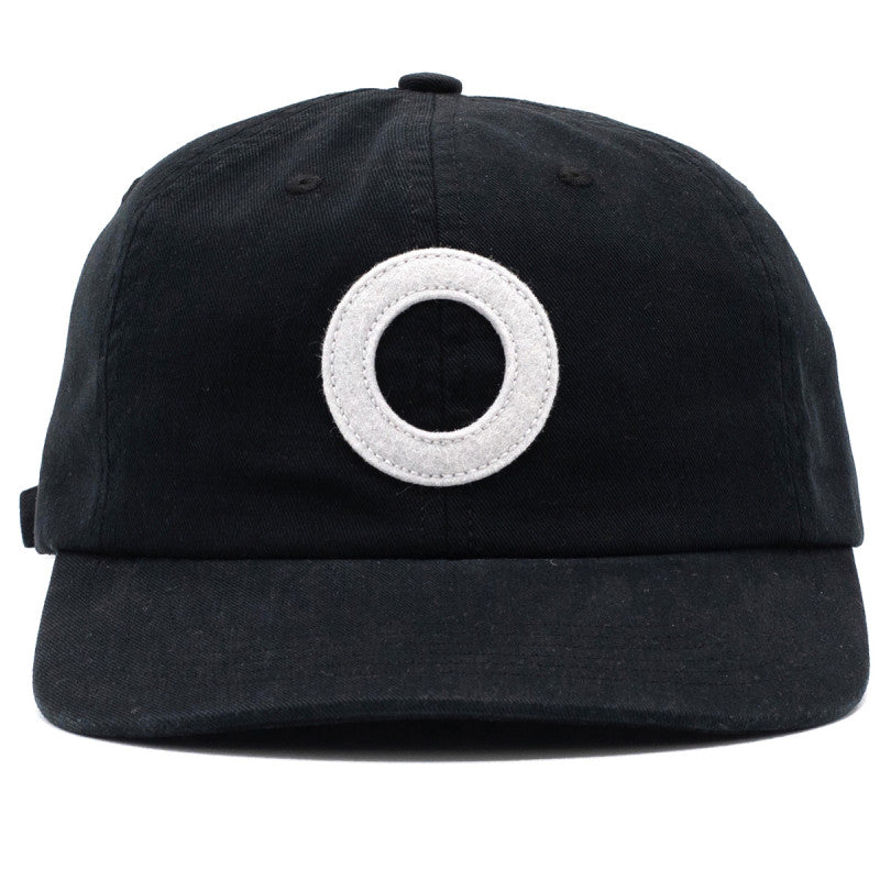 POP O' 6 Panel Hat Black/White