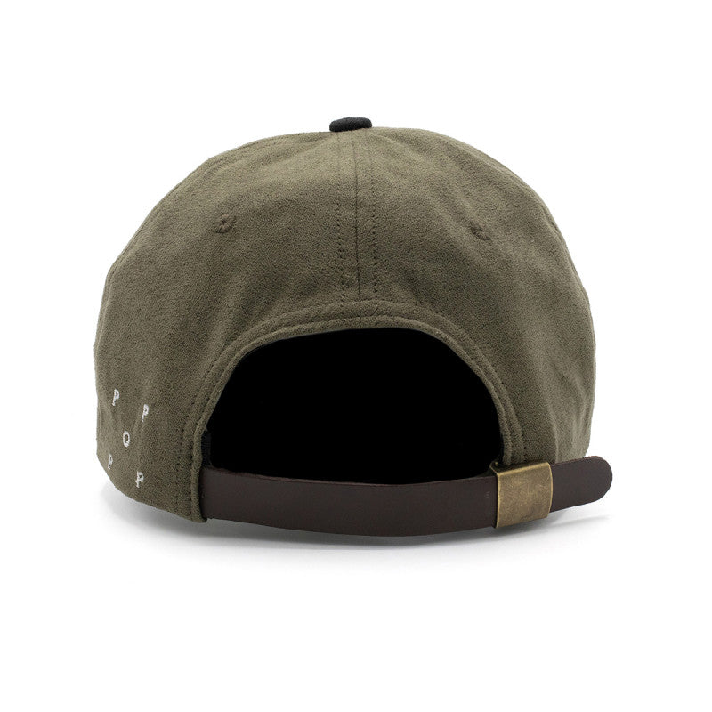 POP O Sixpanel Cap Olive/Black