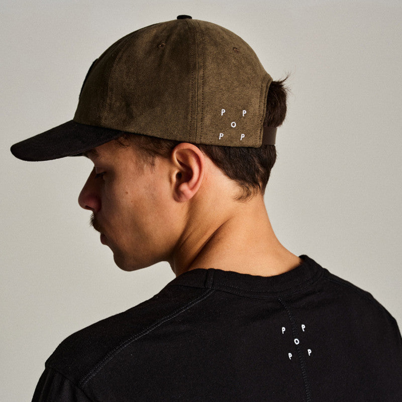 POP O Sixpanel Cap Olive/Black