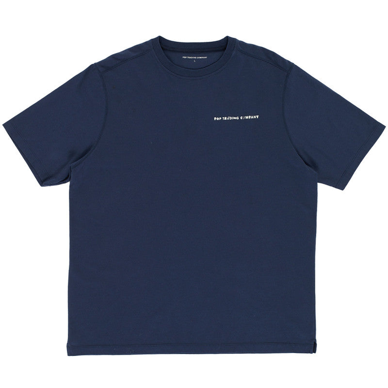 POP Reni T-Shirt Navy/Glow In The Dark