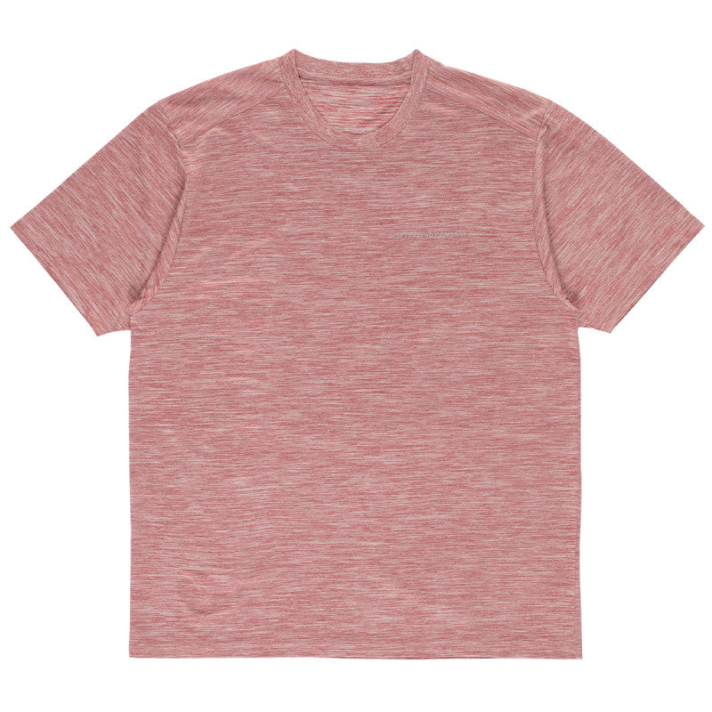 POP Scouse Sports T-Shirt Heather Earth Red