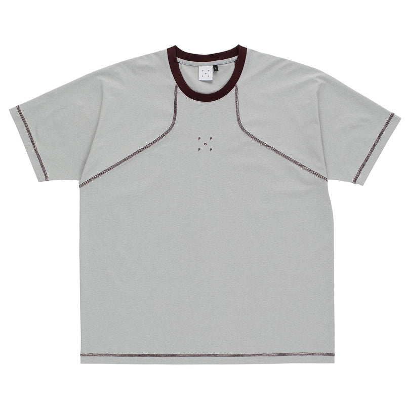 POP Sports T-Shirt Quarry/Fudge