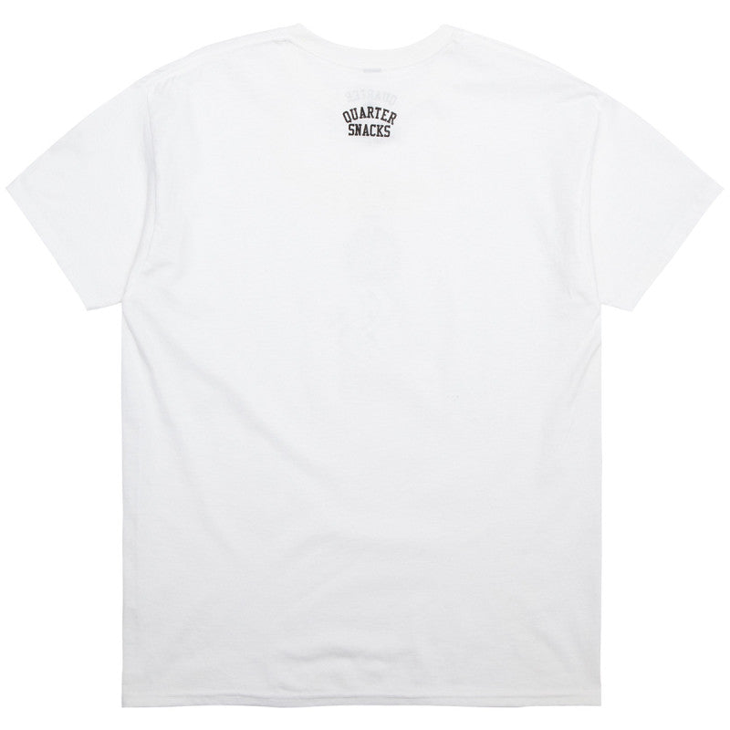Quartersnacks Front Snackman T-Shirt White