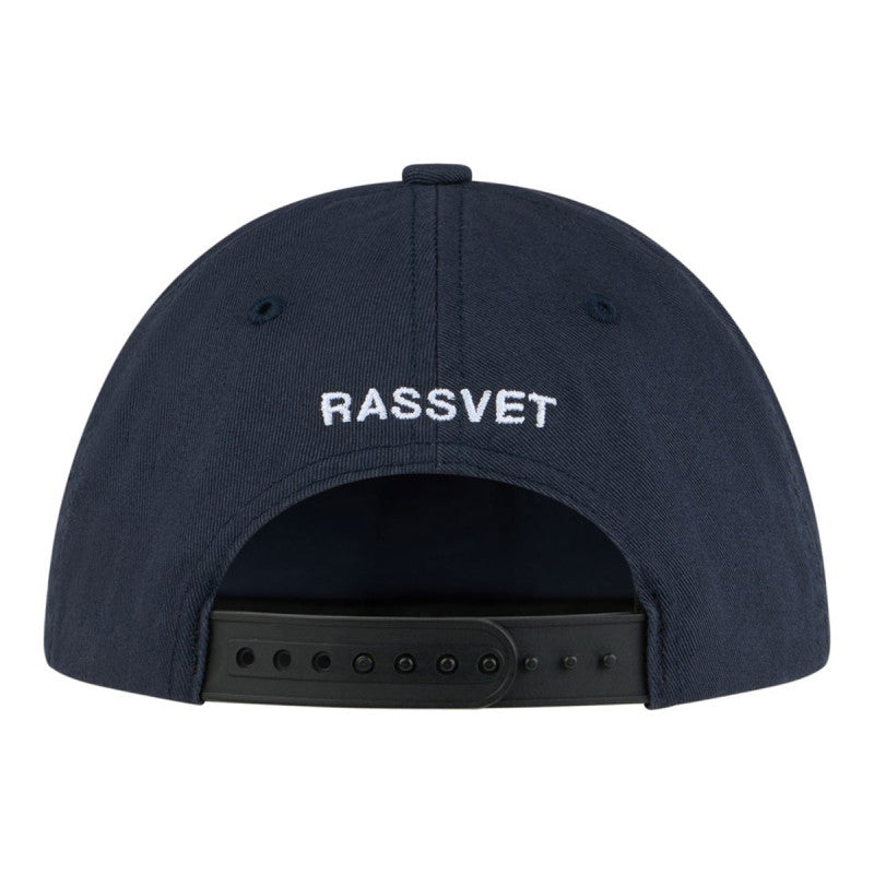 Rassvet 5 Panel Cap Chino Twill Light Wash Woven Navy