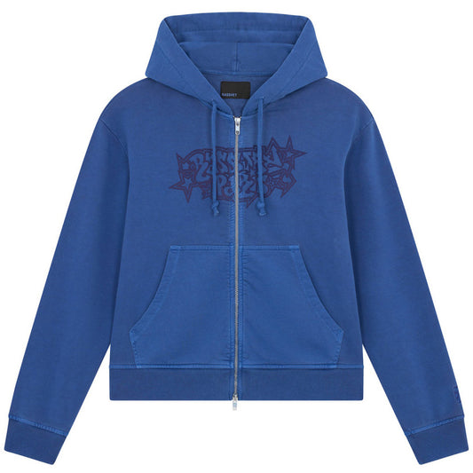 Rassvet Buff Hooded Knit Sweater Navy