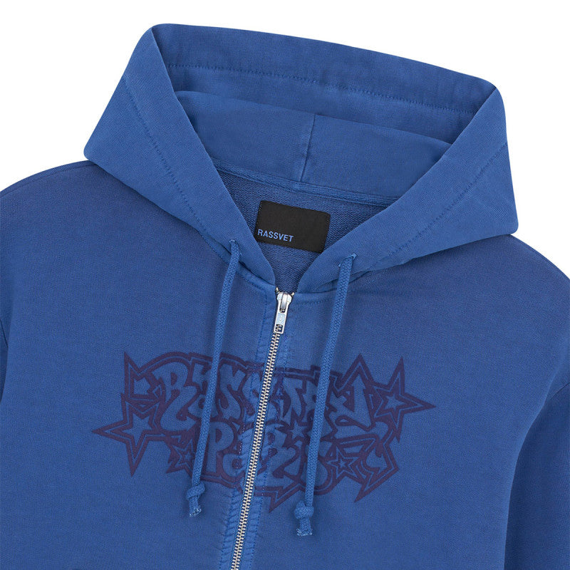 Rassvet Buff Hooded Knit Sweater Navy