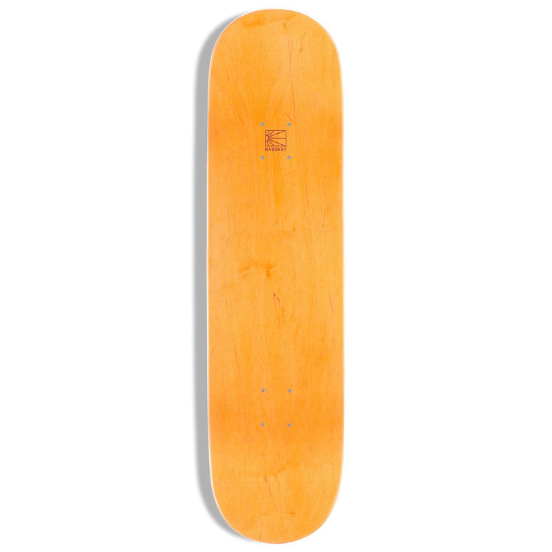Rassvet Glitchboard Wood Mold H Navy Skateboard Deck 8.375
