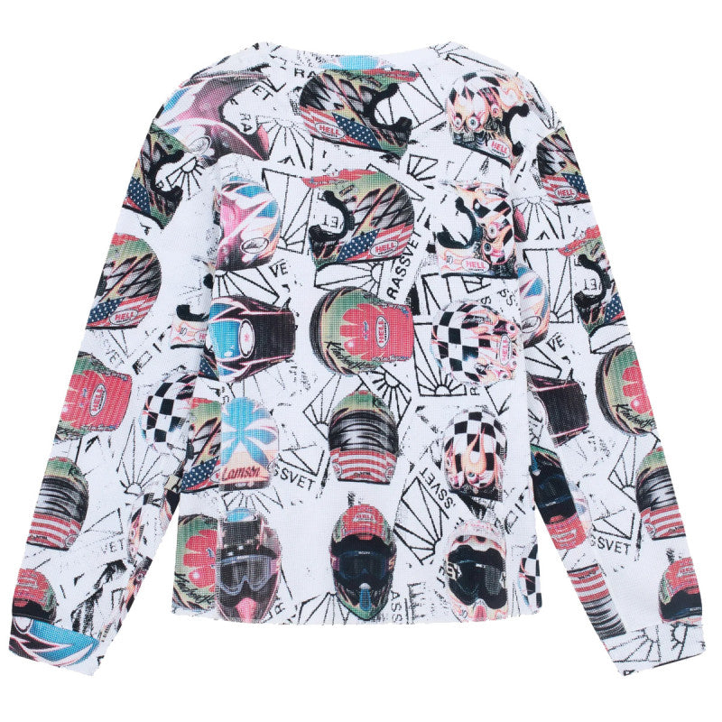 Rassvet Helmet Thermal Longsleeve T-Shirt Print