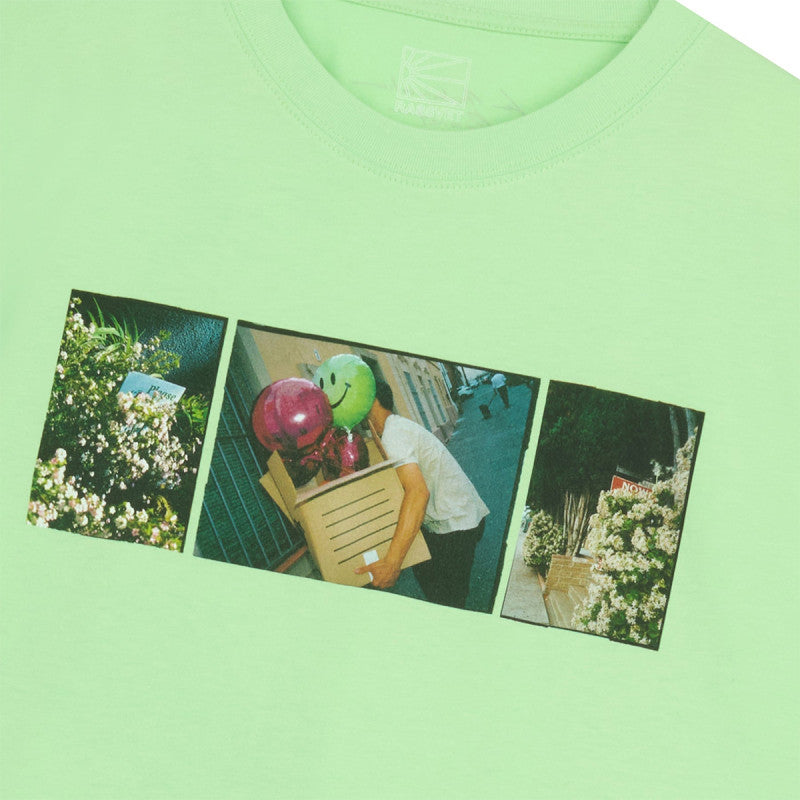 Rassvet La Melancolia Please Smile Now T-Shirt Lime Green