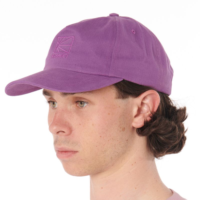 Rassvet Logo 5-Panel Woven Cap Purple