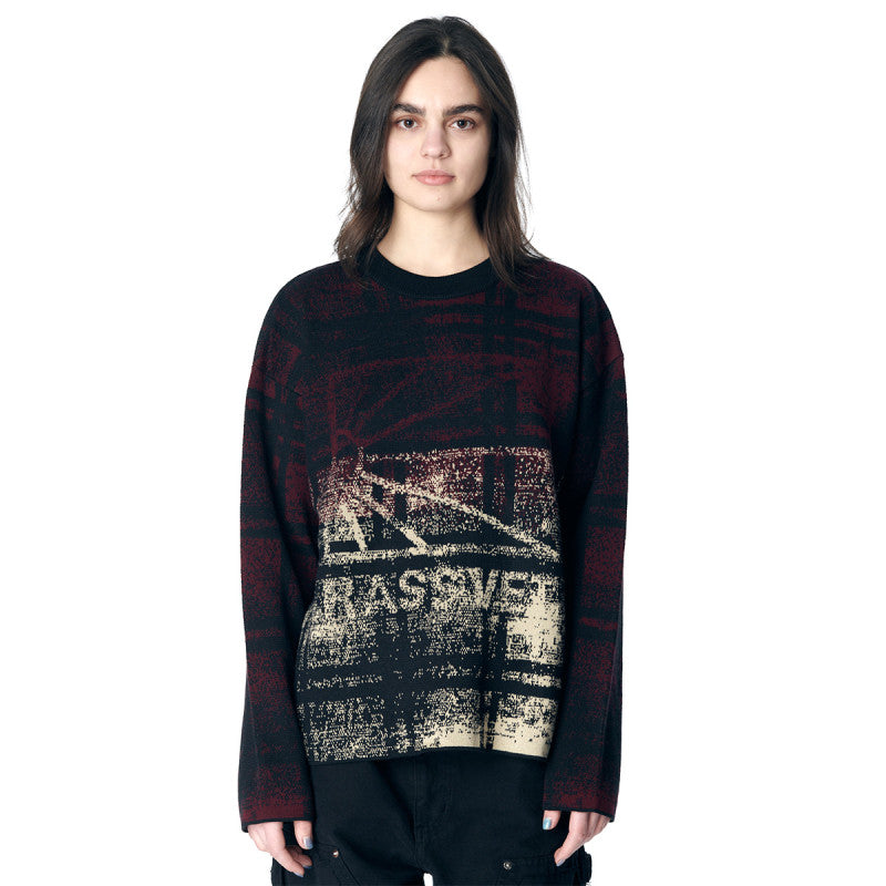 Rassvet Logo Sweater Dark Brown
