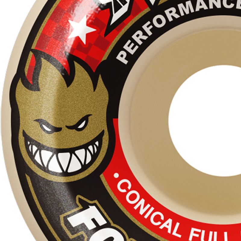 Spitfire Formula Four Conical Full Wheels 101D 58mm