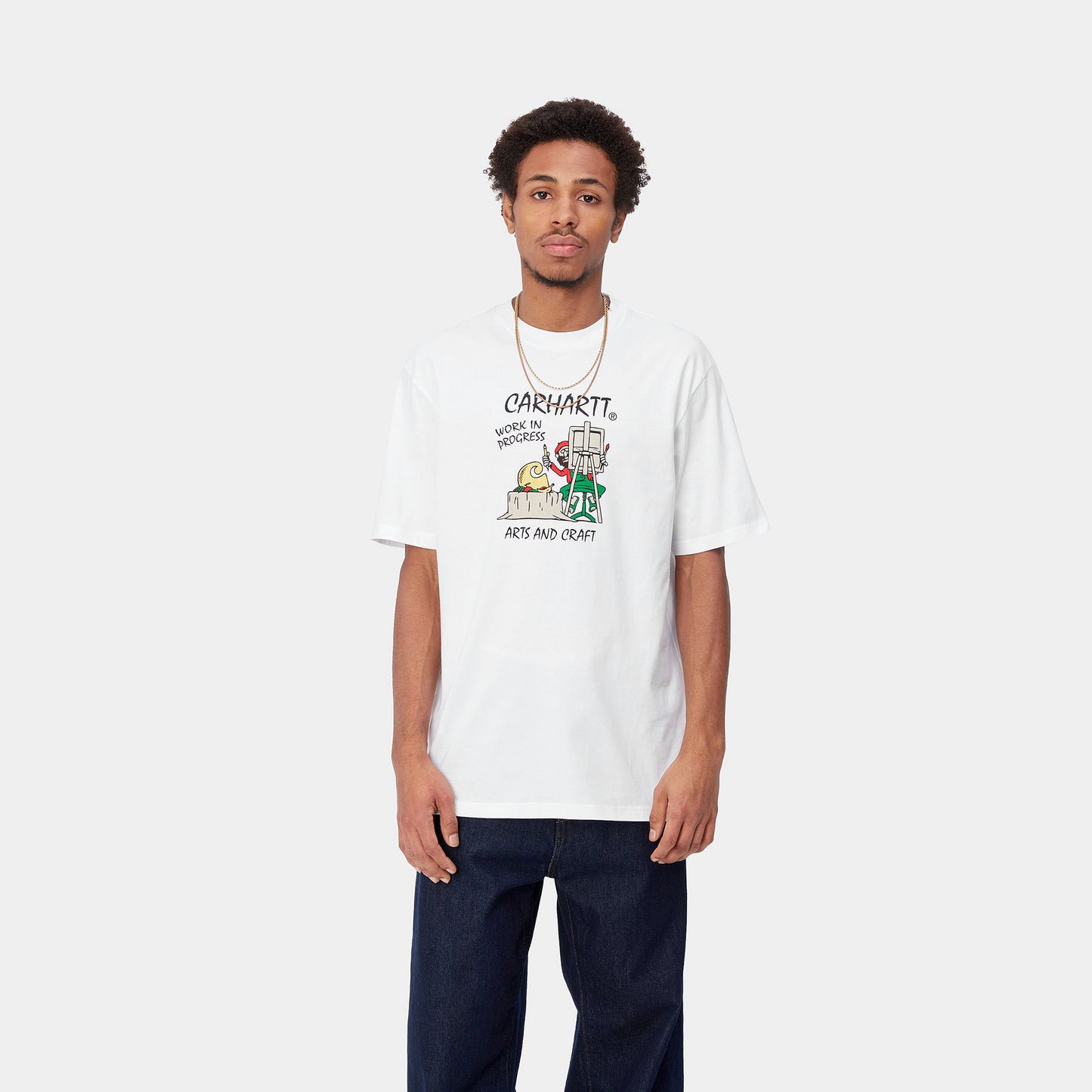 Carhartt WIP Art Supply T-Shirt White