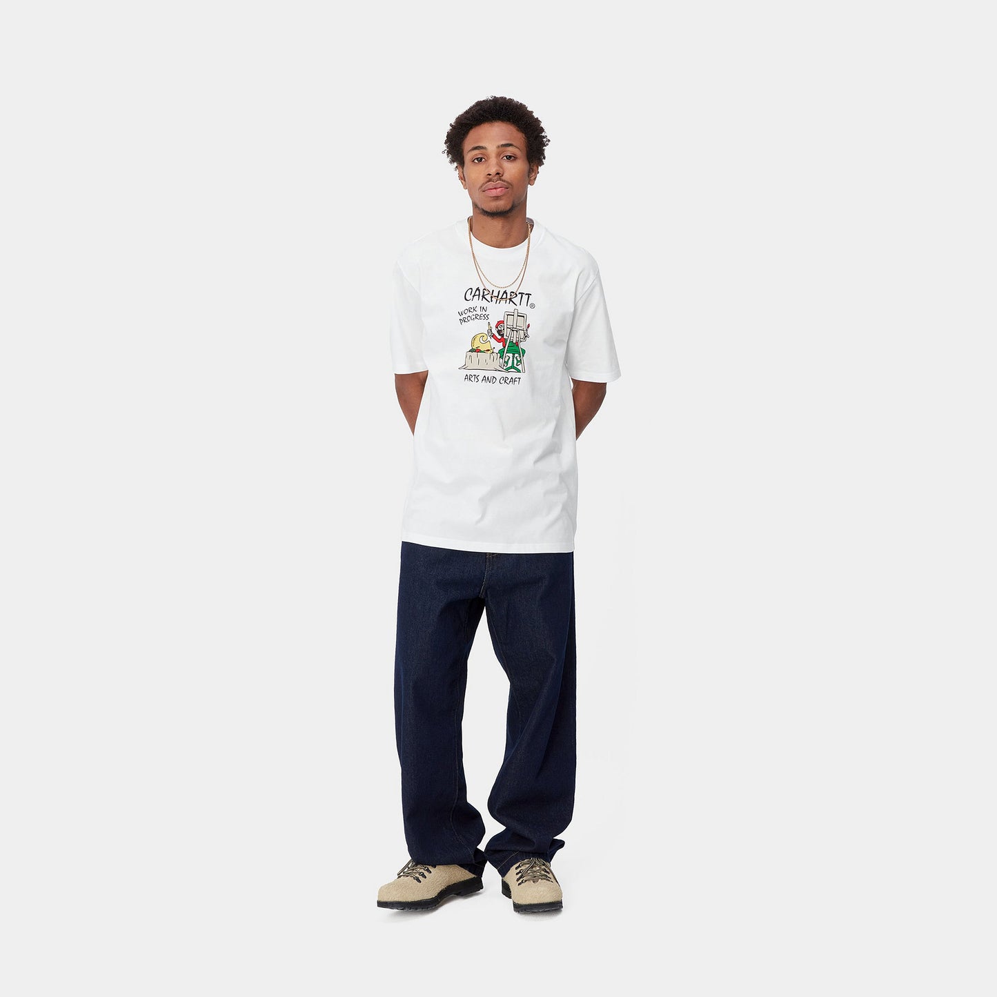 Carhartt WIP Art Supply T-Shirt White