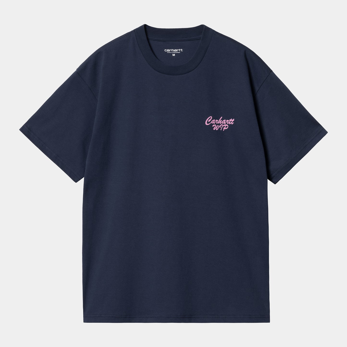 Carhartt WIP Friendship T-Shirt Air Force Blue/Light Pink