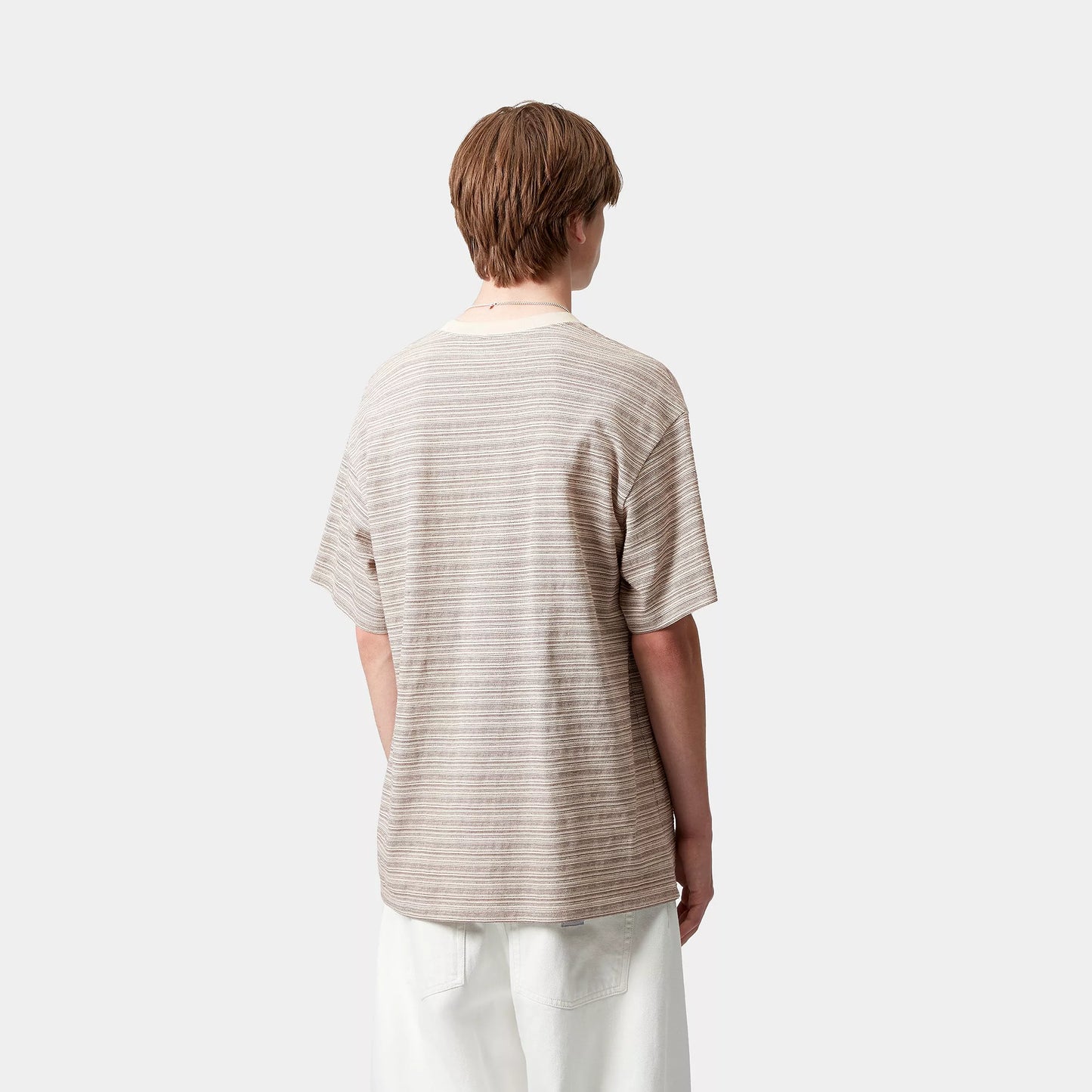 Carhartt WIP Gellar Pocket T-Shirt Gellar Stripe Wax