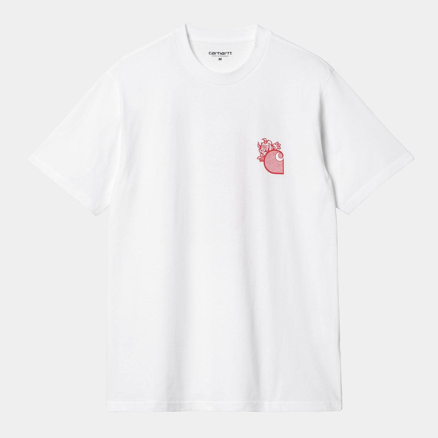 Carhartt WIP Little Hellraiser T-Shirt White/Red