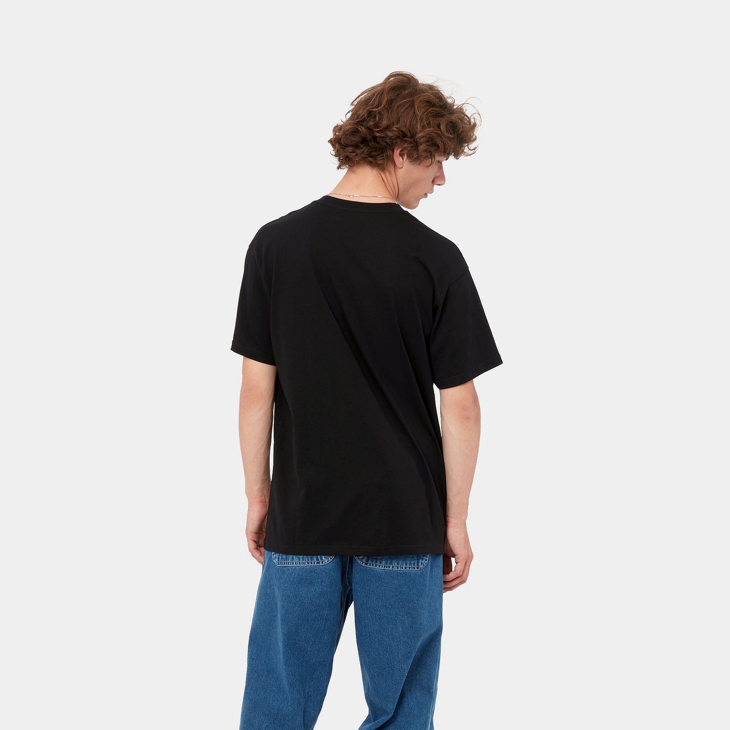 Carhartt WIP Script Embroidery T-Shirt Black/White