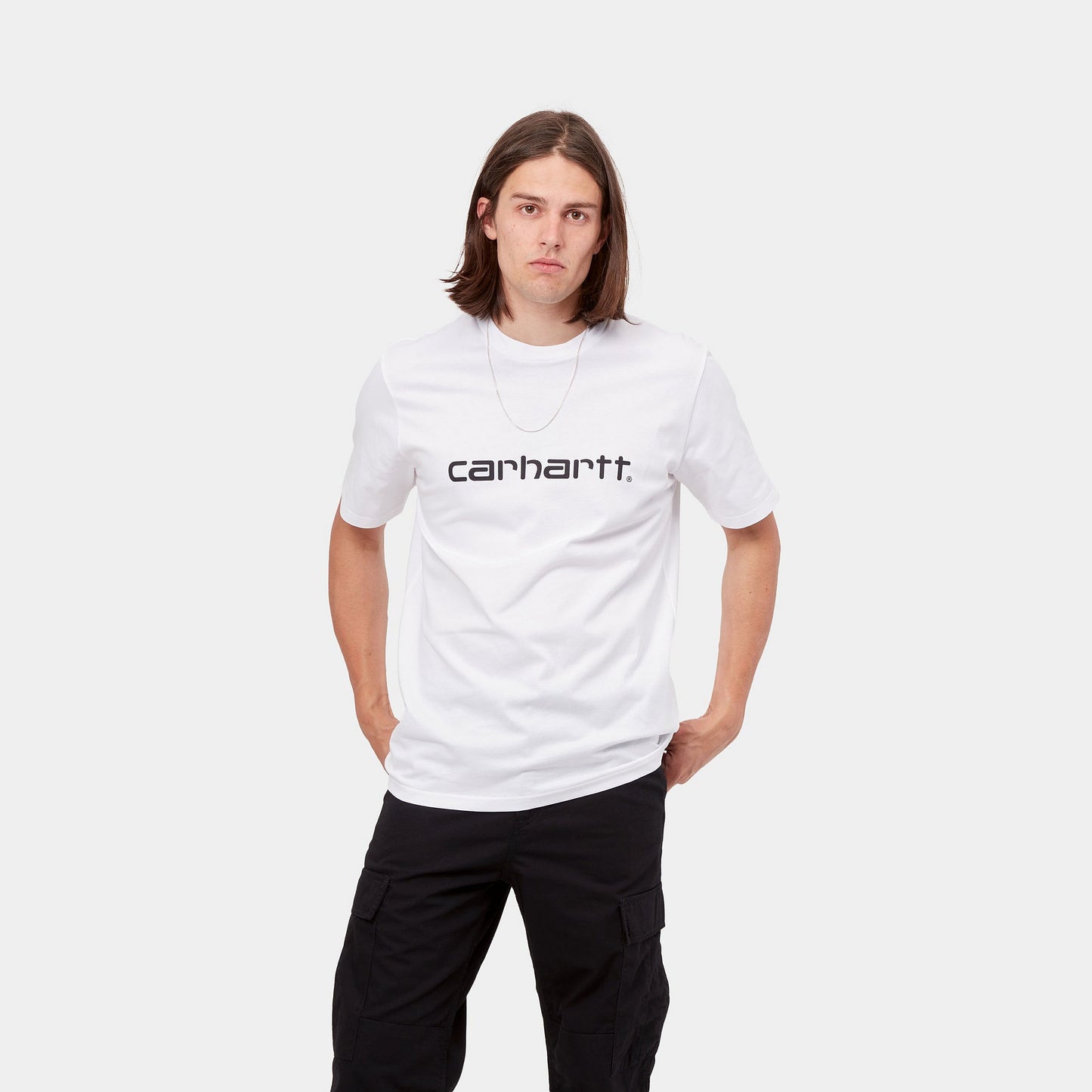 Carhartt WIP Script T-Shirt White/Black