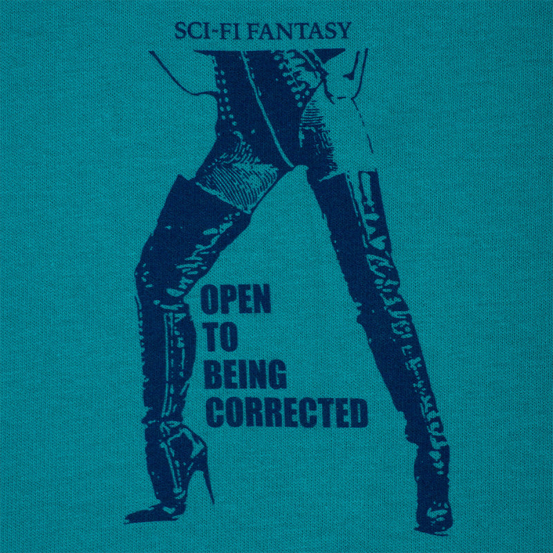 Sci-Fi Open To Being Corrected T-Shirt Jade